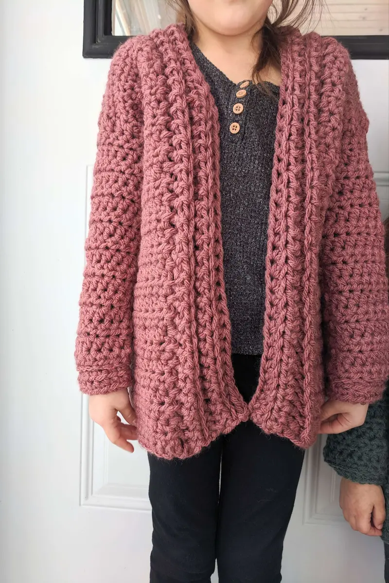 Crochet Kit  - Mini Solveig Cardigan 1