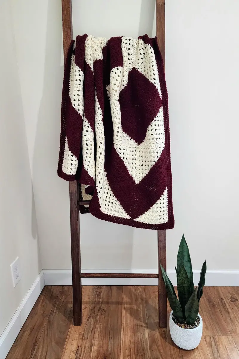 Crochet Kit - Modern Crochet Motif Blanket 1