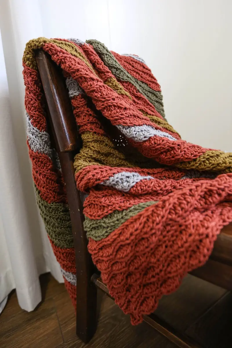 Crochet Kit - Modern Retro Throw 2