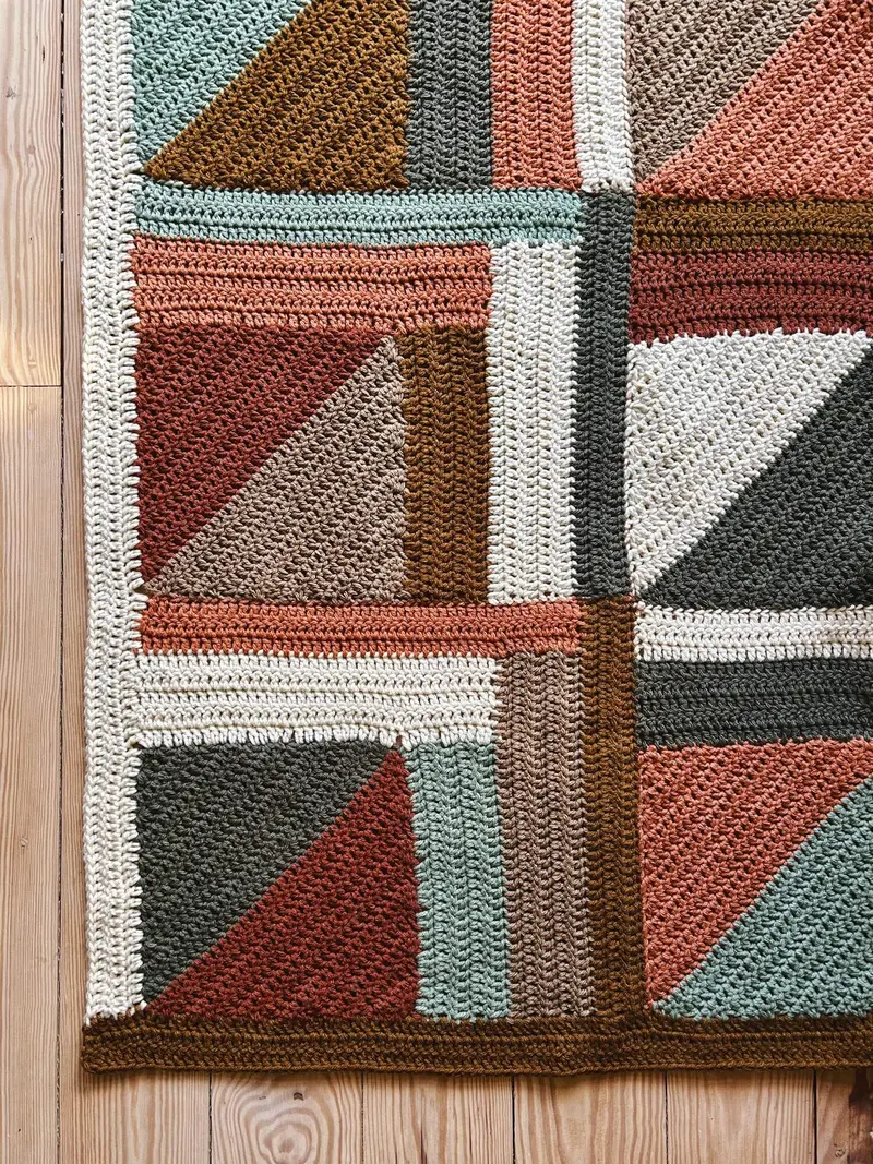 Crochet Kit - Modular Crochet Quilt 1