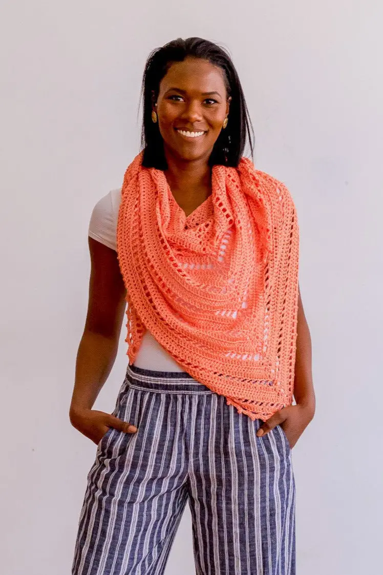 Crochet Kit - Montego Shawl 1