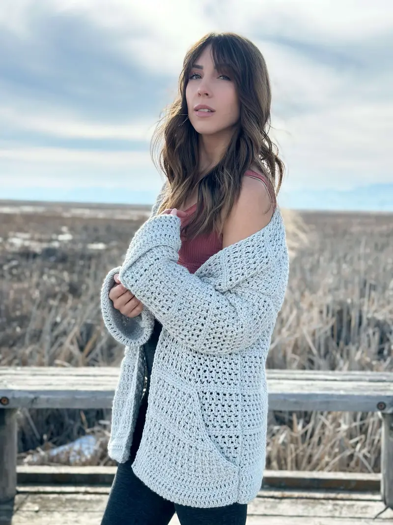 Crochet Kit - Morning Mug Cardigan 2