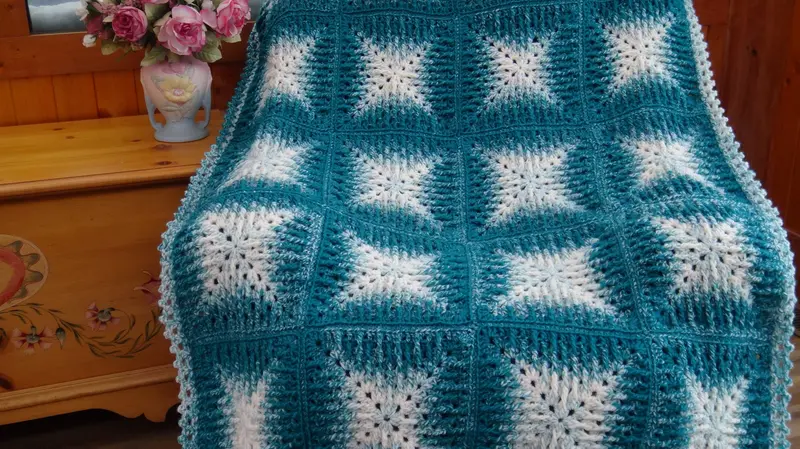 Crochet Kit - Mosaic Magic Afghan 2