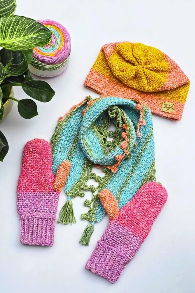 Crochet Kit - Moss Accessory Set 1