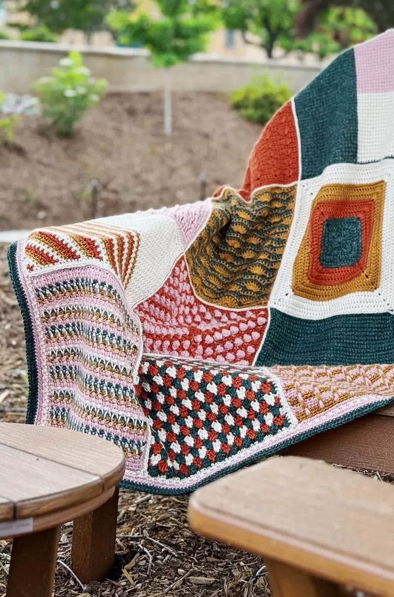 Crochet Kit - Mountain Meditations Throw 1