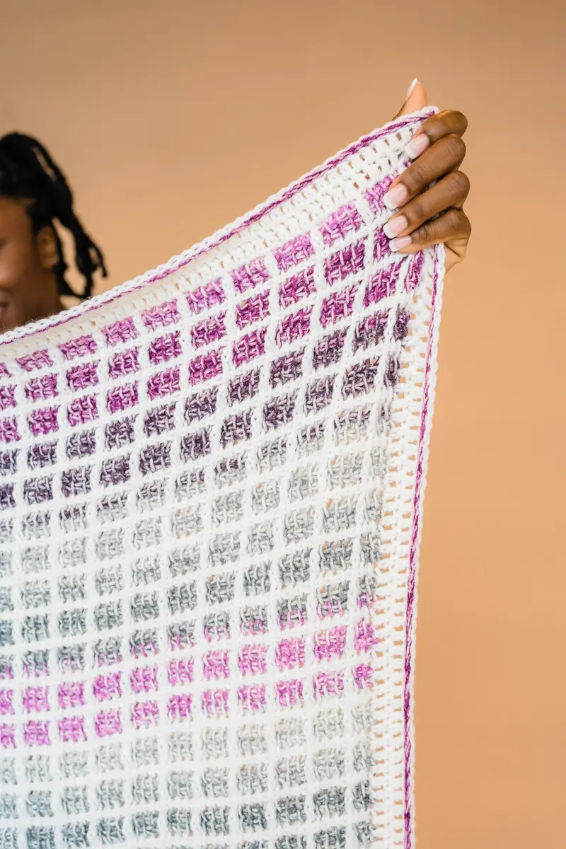 Crochet Kit - Mulberry Afghan 2