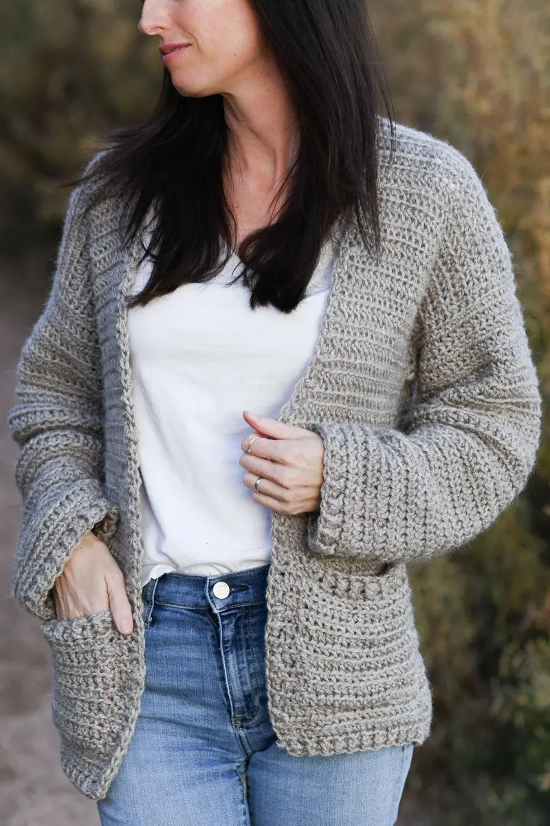 Crochet Kit - My Boyfriend Cardigan 1