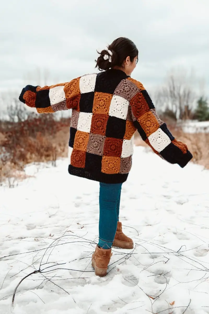 Crochet Kit - Never Off Cardigan 1