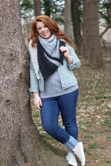 Crochet Kit - North Woods Shawl 2
