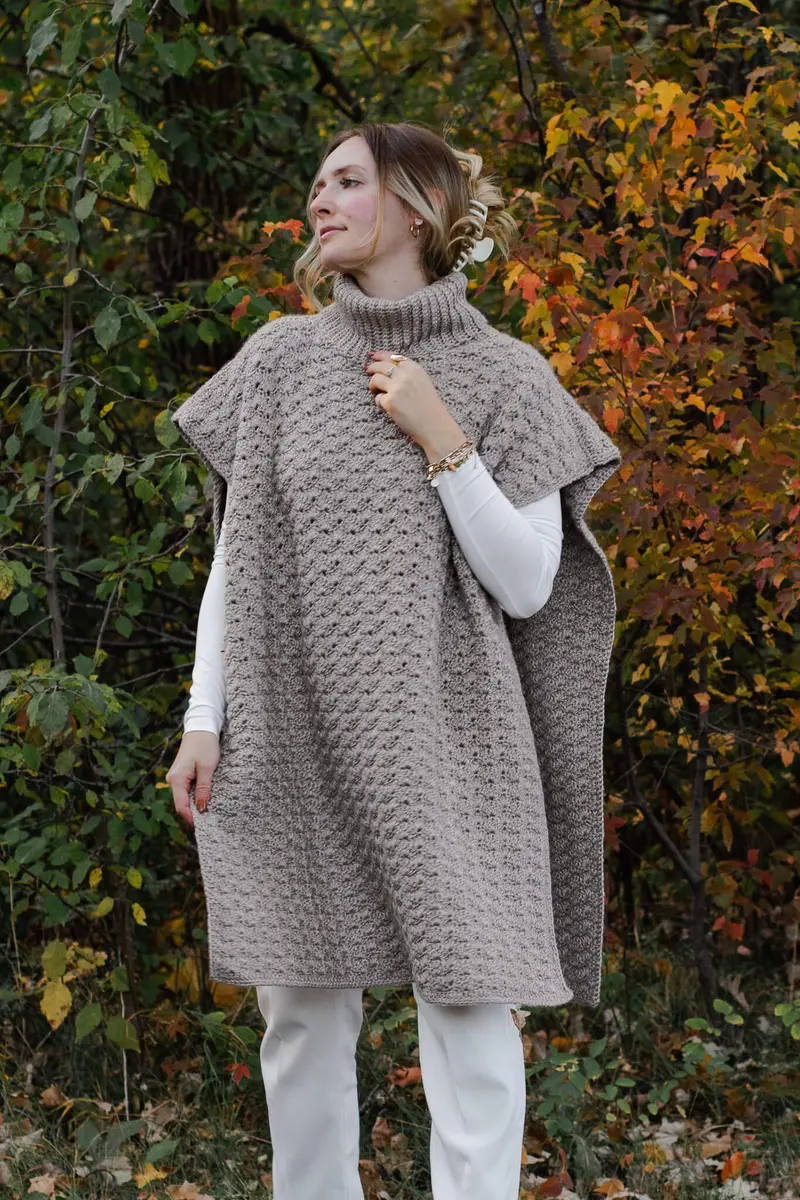 Crochet Kit - Northcross Poncho 1