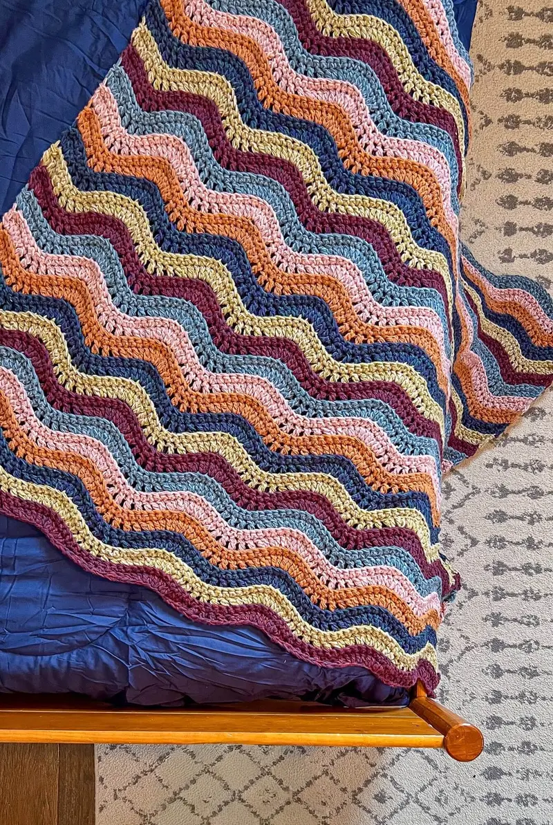 Crochet Kit - Not So Scrappy Blanket 1