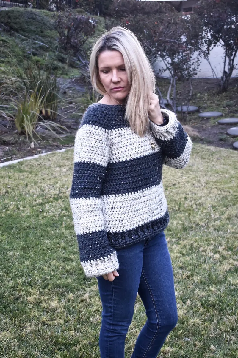 Crochet Kit - Notting Hill Sweater 1