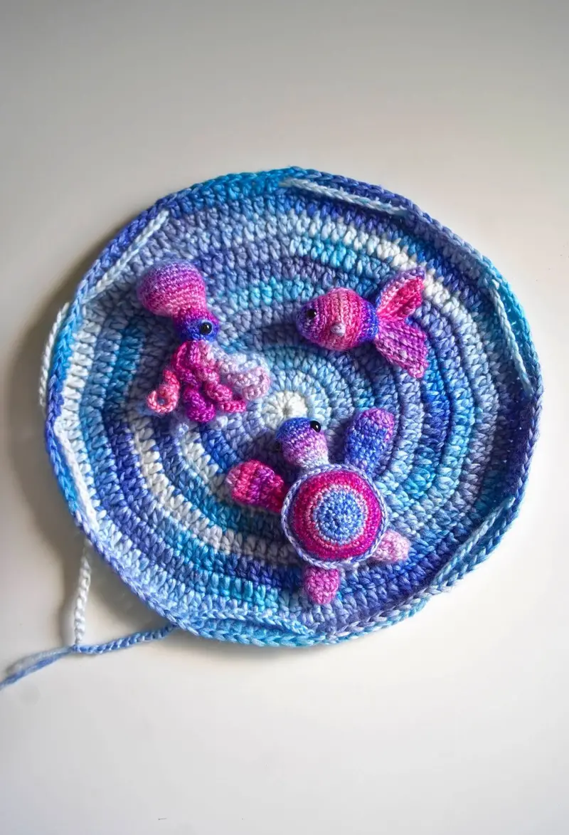 Crochet Kit - Ocean Pals Playset 1