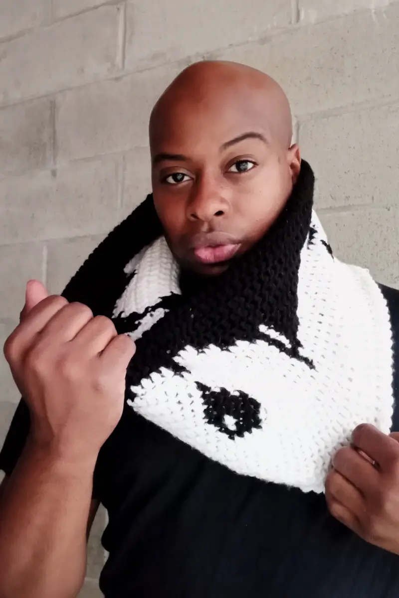 Crochet Kit - Oil Spill Cowl 1