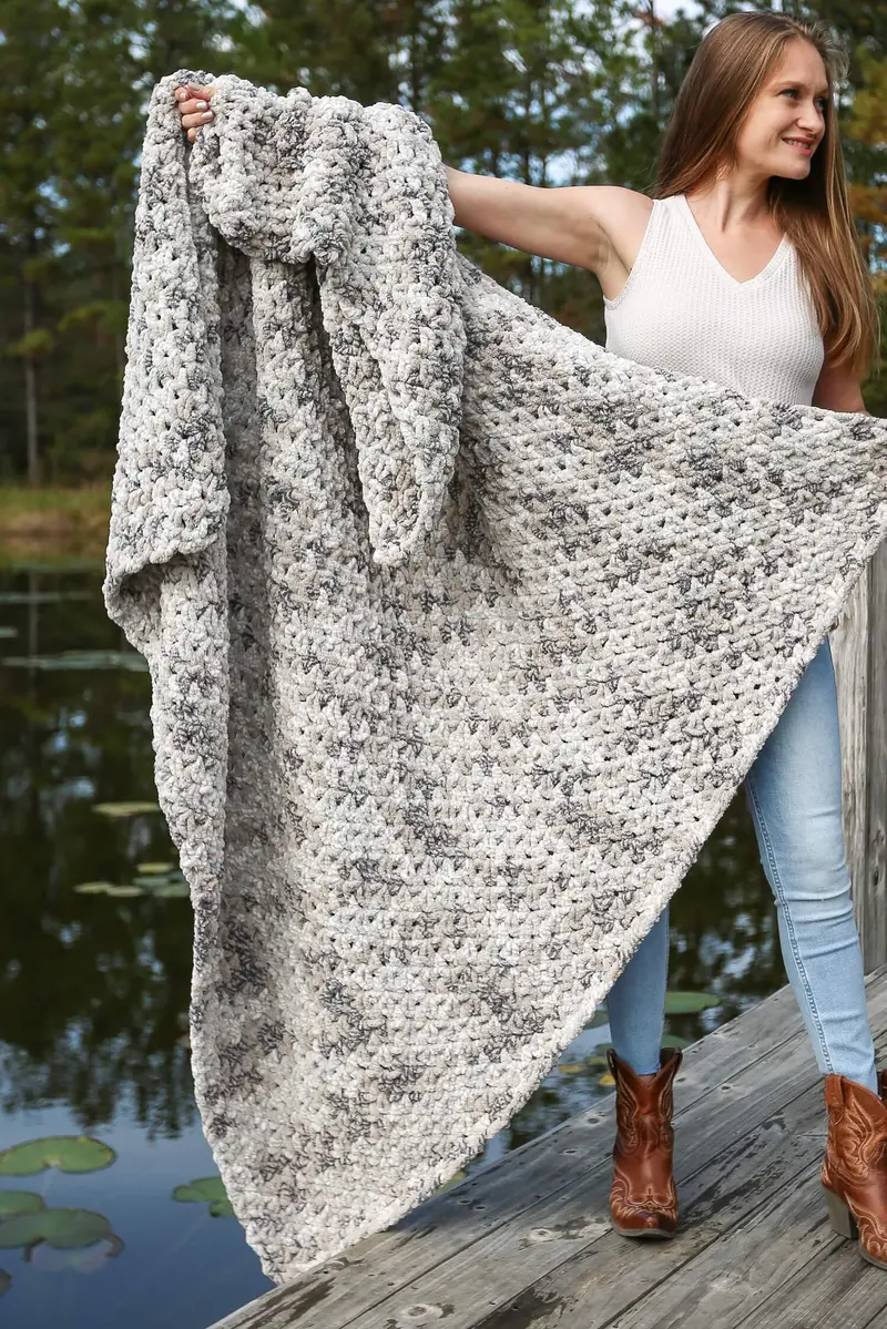Crochet Kit - One Weekend Blanket 1