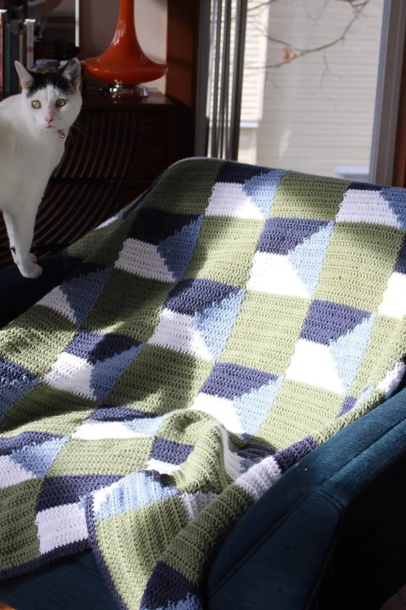Crochet Kit - Park Avenue Throw 1
