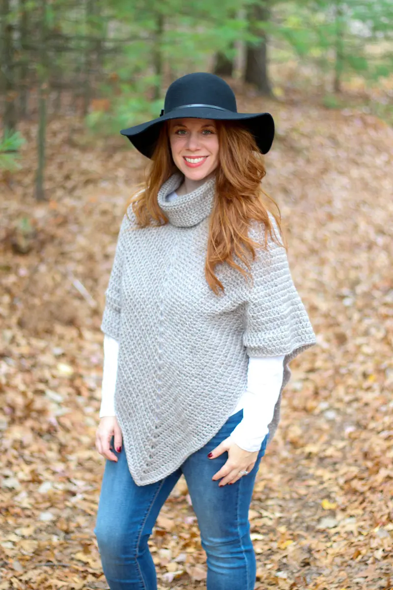 Crochet Kit - Partridge Creek Poncho Lite 1
