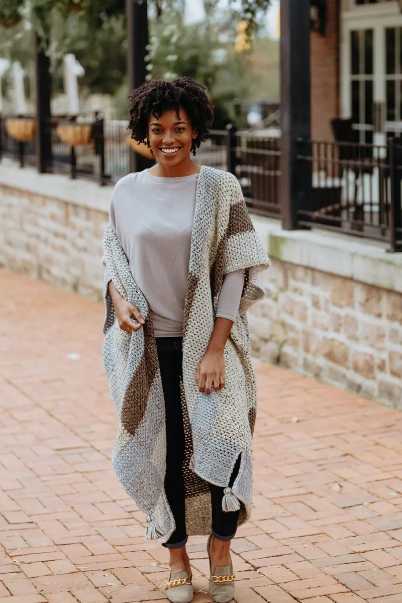 Crochet Kit - Patchwork Cardi 2