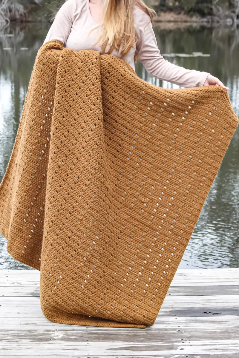 Crochet Kit - Peek A Boo Blanket 2