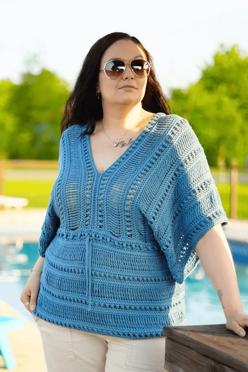 Crochet Kit - Peekaboo Blouse 1