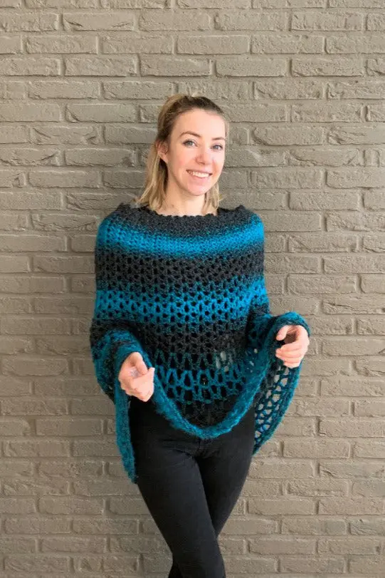 Crochet Kit - Perfect Gift Poncho 1