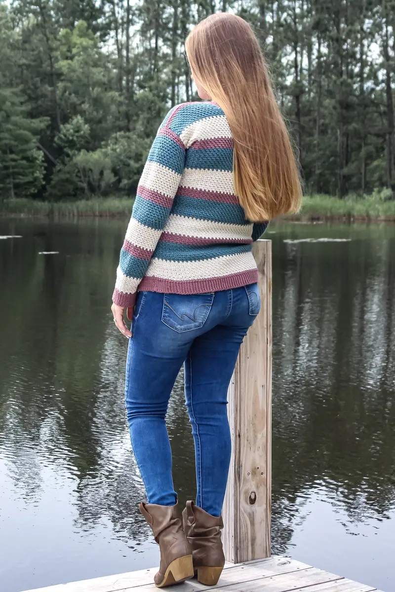 Crochet Kit - Pima Pullover Sweater 2