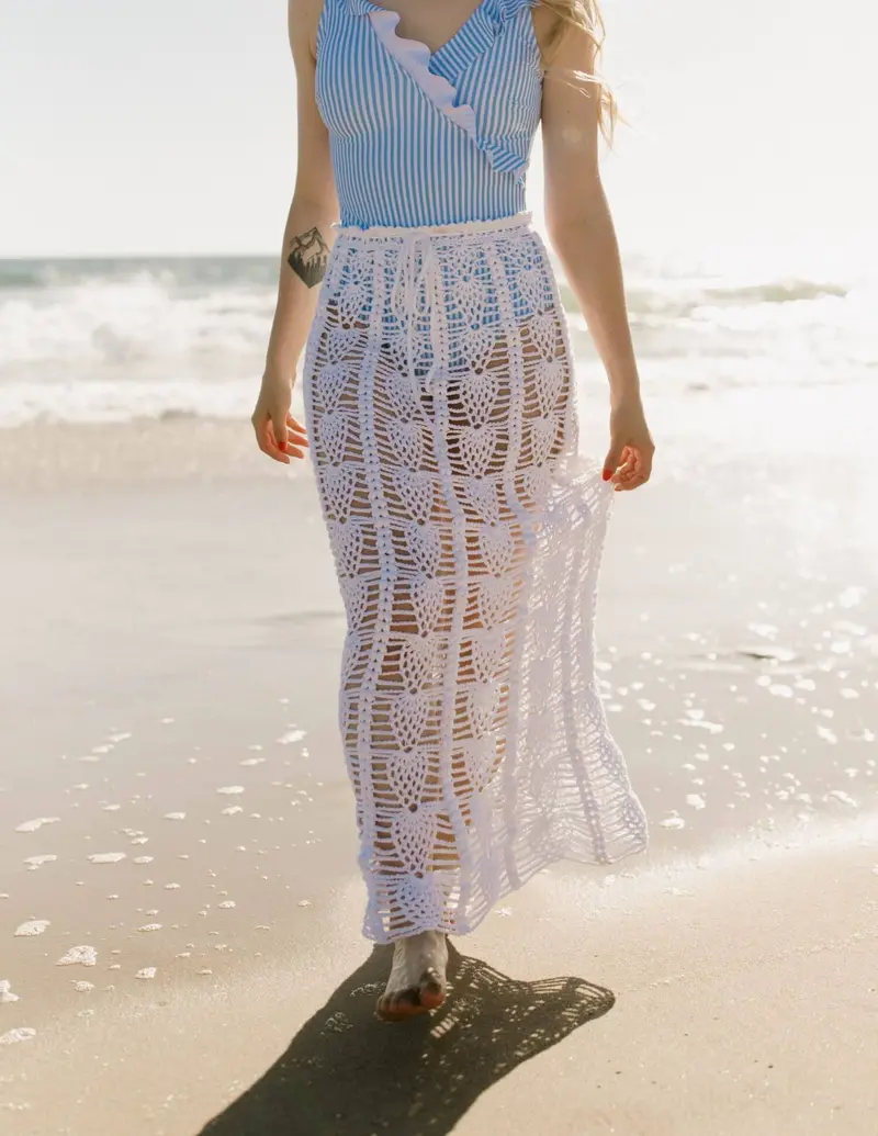 Crochet Kit - Pineberry Skirt 1