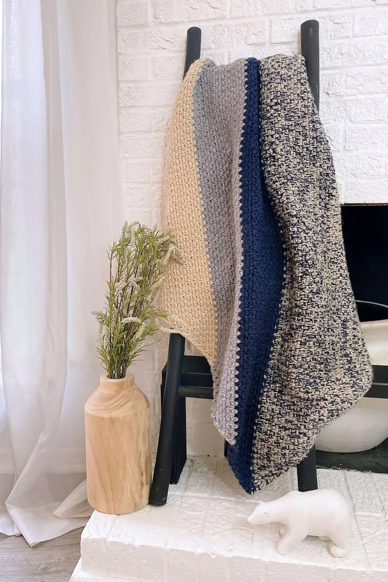 Crochet Kit - Plainharp Throw 1