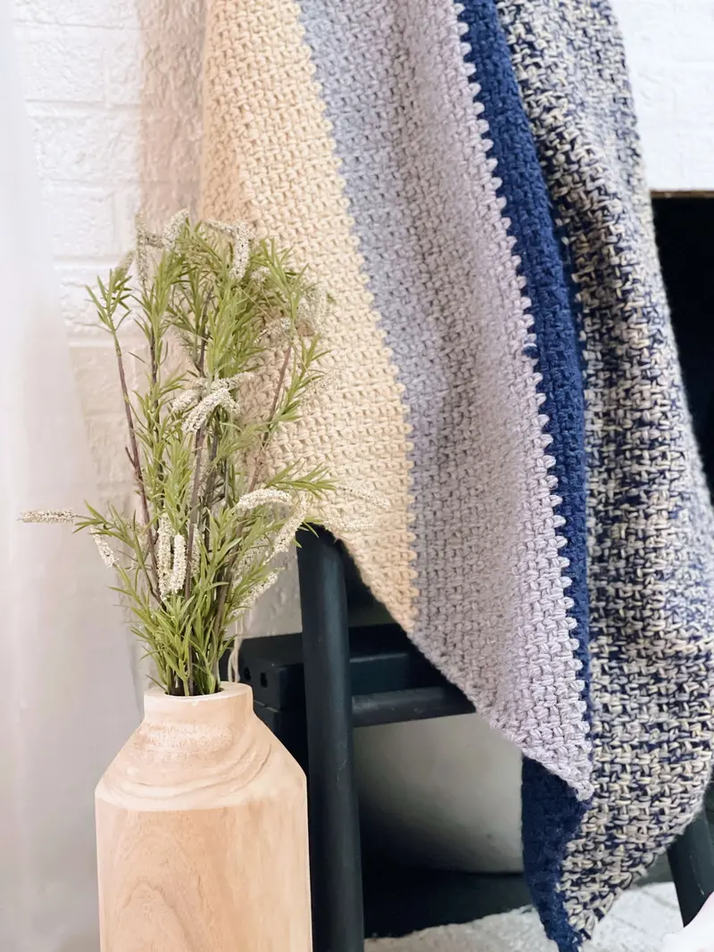 Crochet Kit - Plainharp Throw 2