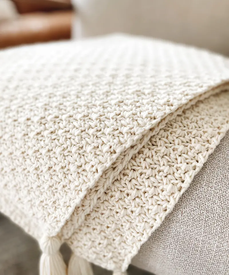 Crochet Kit - Plaj Throw 2