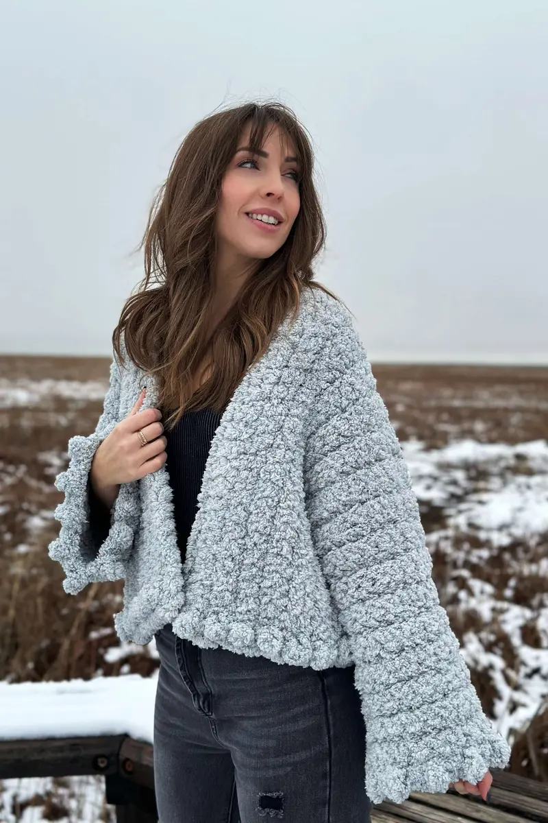 Crochet Kit - Polar Puff Coat 1
