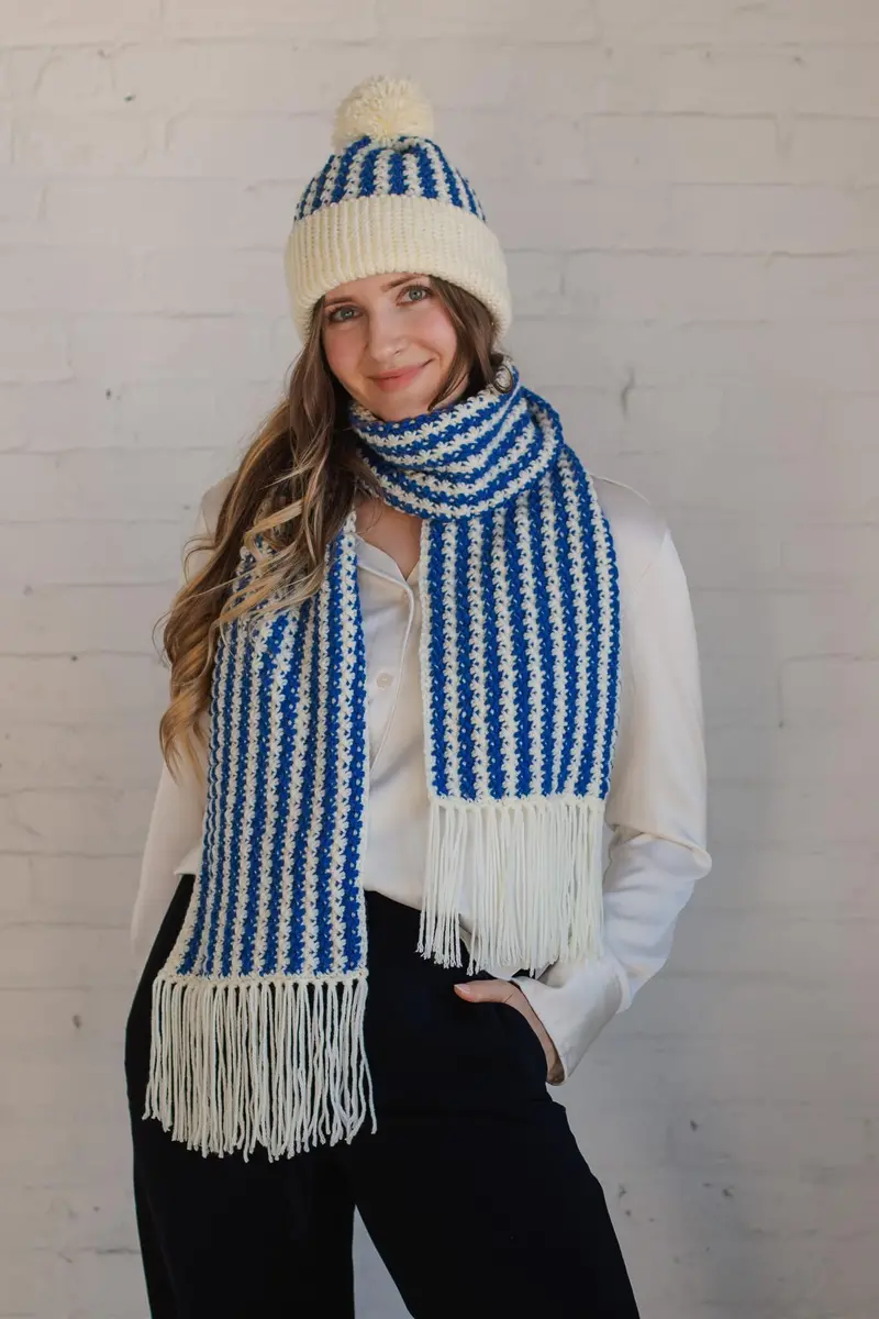 Crochet Kit - Polar Stripe Set 1