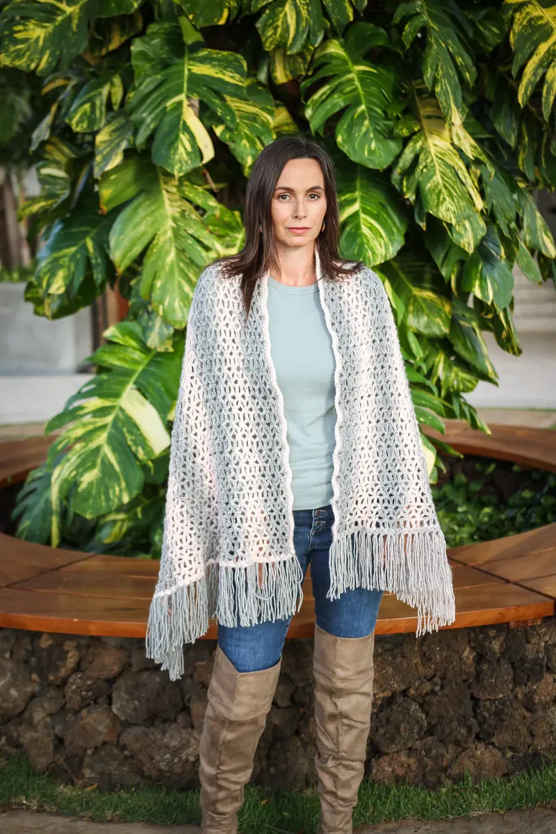 Crochet Kit - Polaris Shawl 1