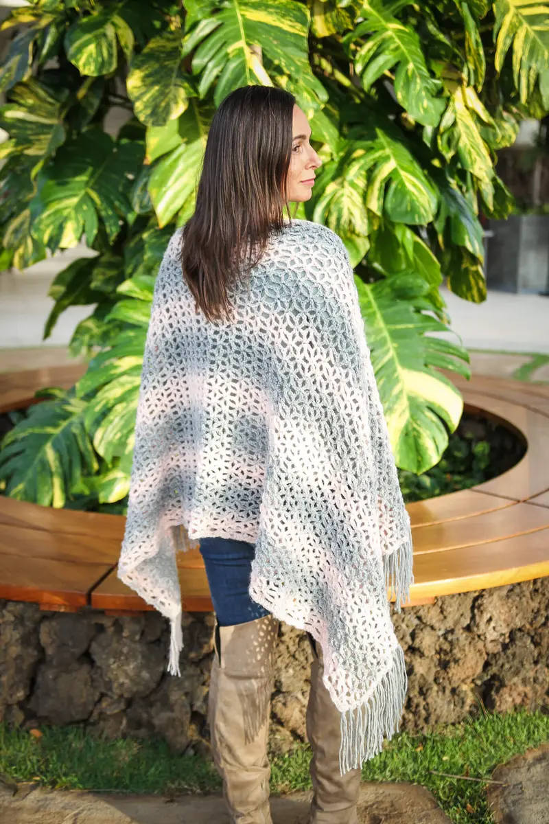 Crochet Kit - Polaris Shawl 2