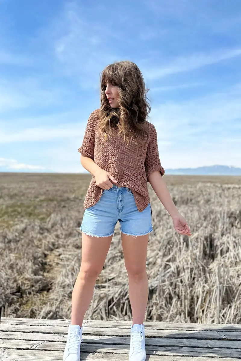 Crochet Kit - Poppy Pullover 1