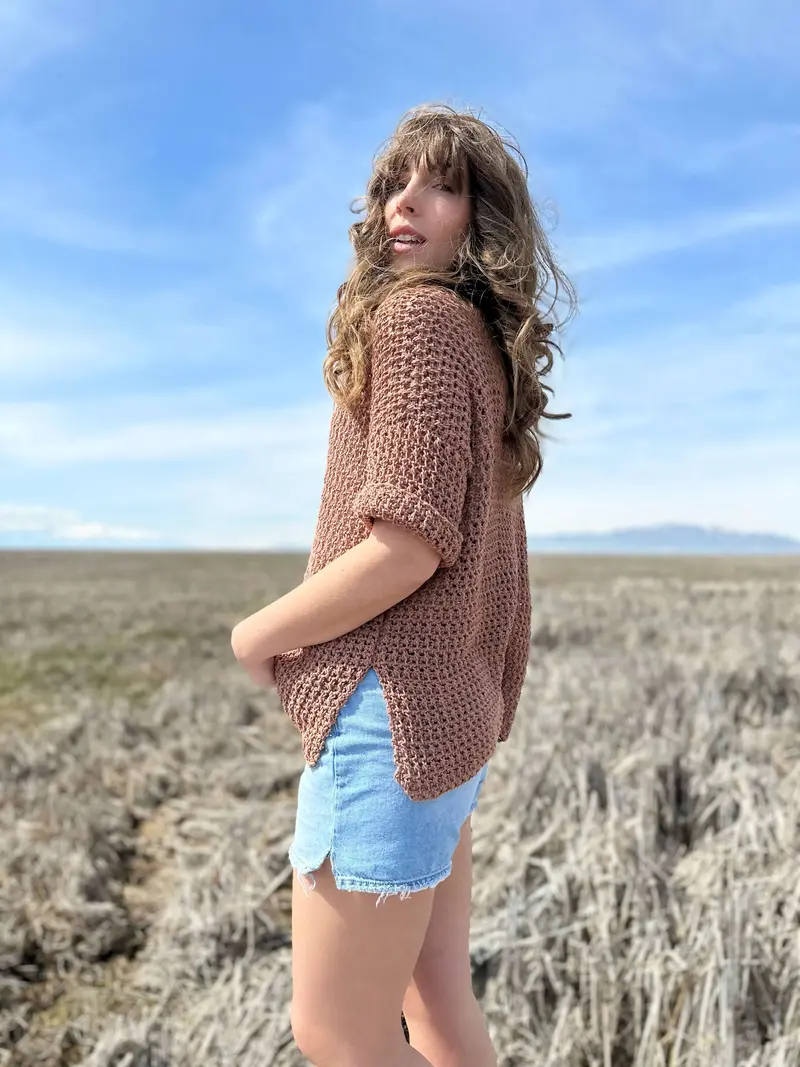 Crochet Kit - Poppy Pullover 2