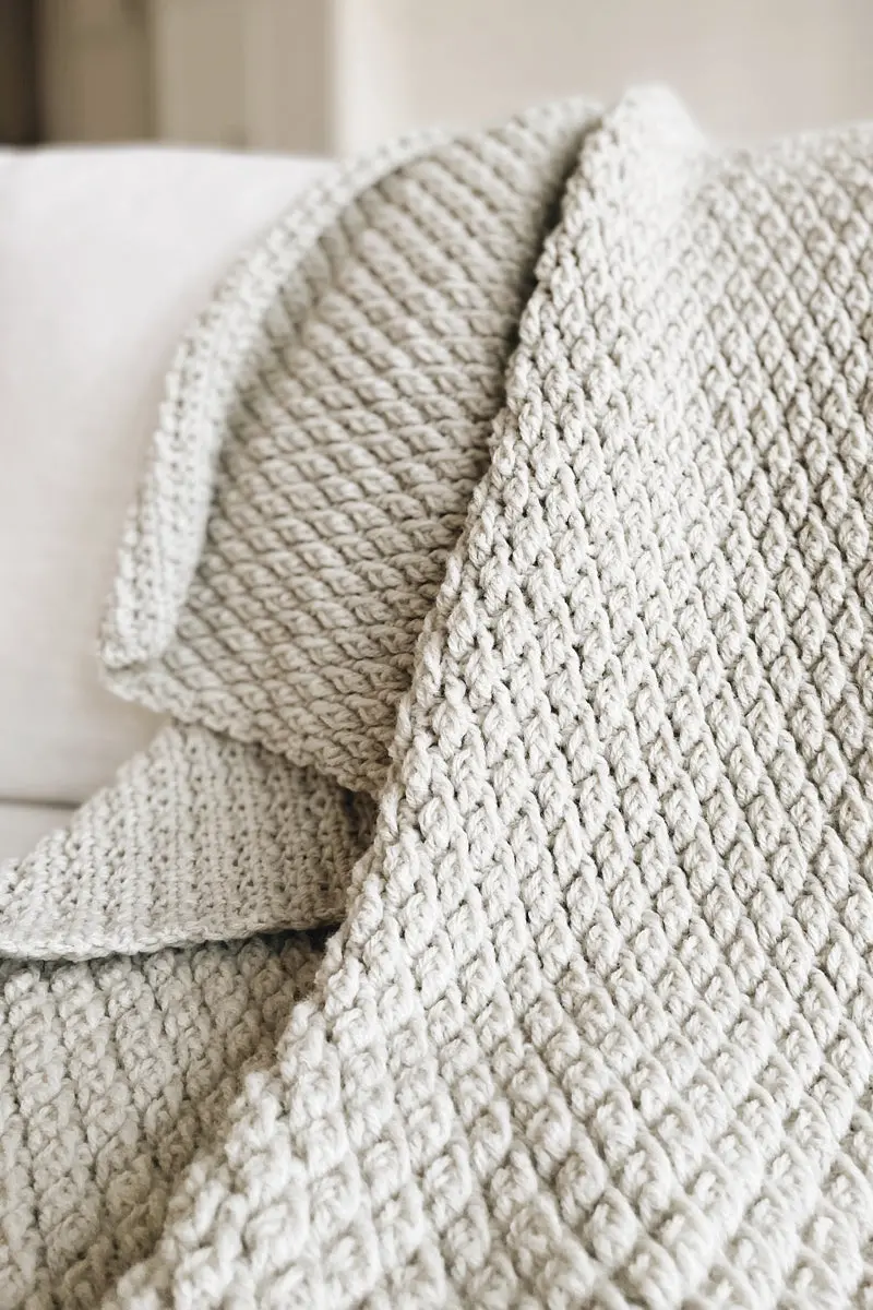 Crochet Kit - Poste Throw 1