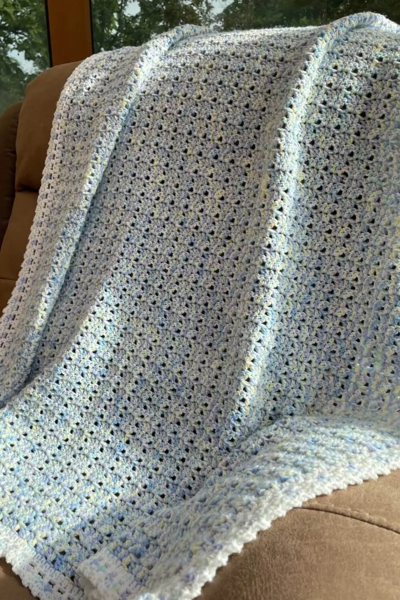 Crochet Kit - Precious Beginnings Baby Blanket 1