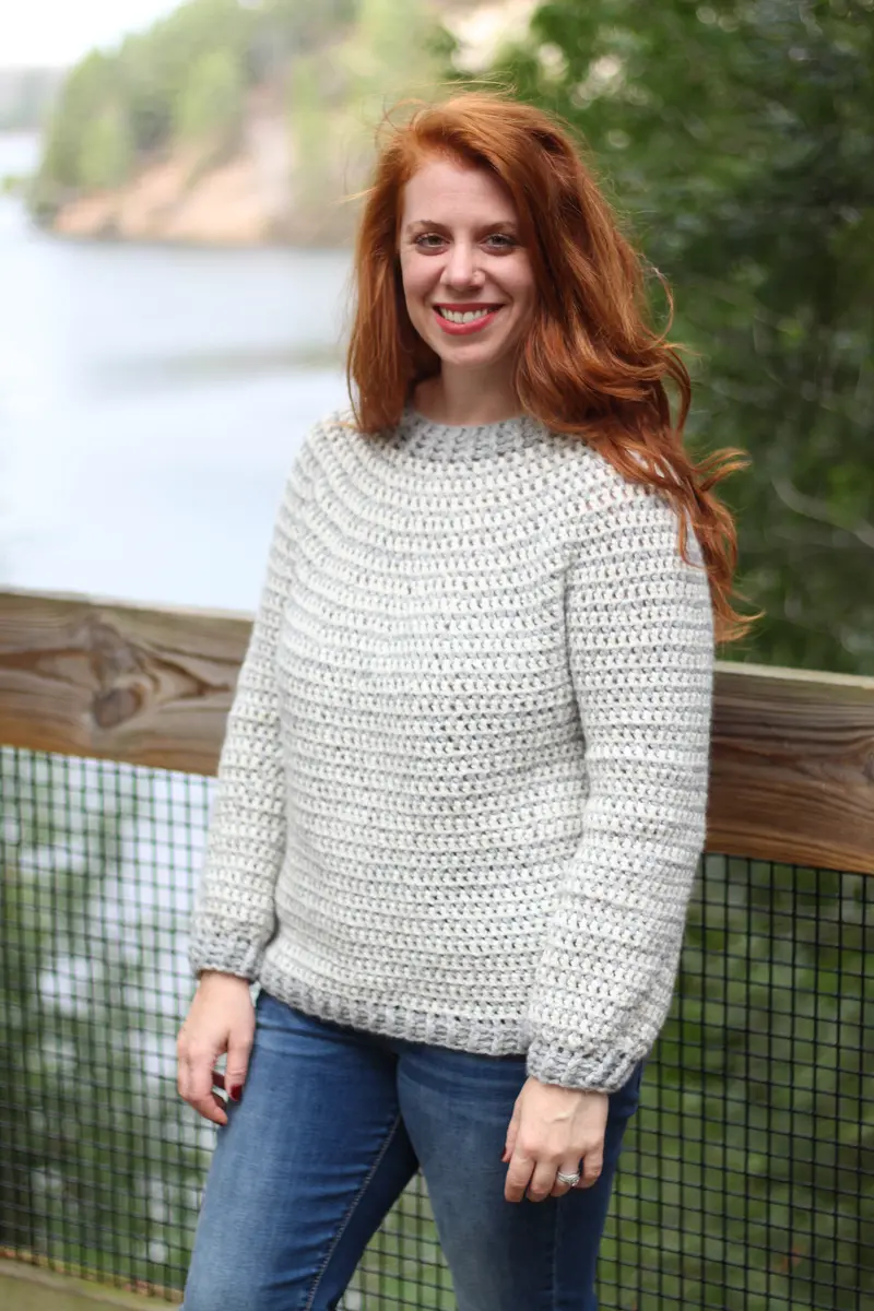 Crochet Kit - Prim Stripe Pullover 1