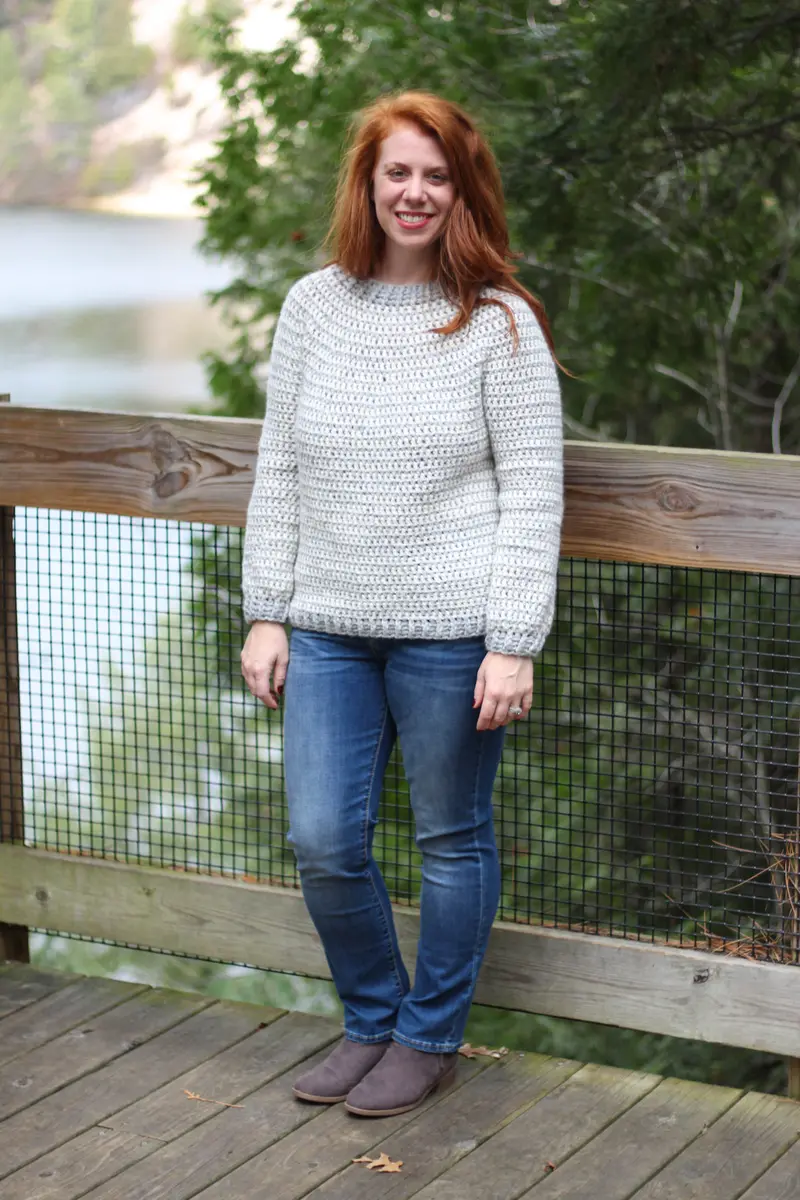 Crochet Kit - Prim Stripe Pullover 2