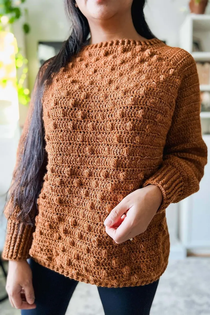 Crochet Kit - Puffin Pullover 1