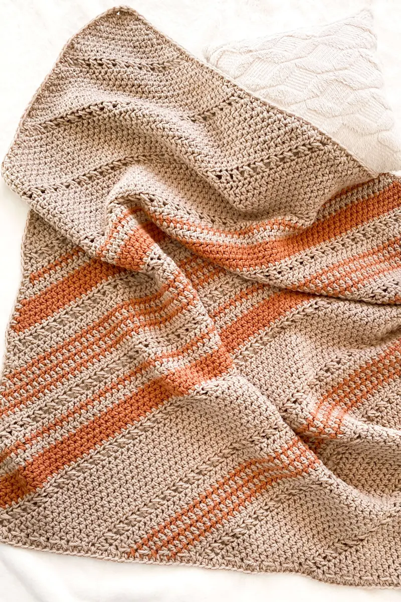 Crochet Kit - Pumpkin Spice Blanket 1