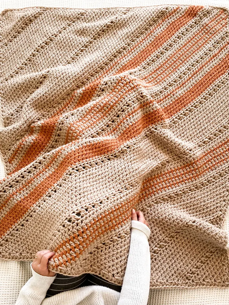 Crochet Kit - Pumpkin Spice Blanket 2