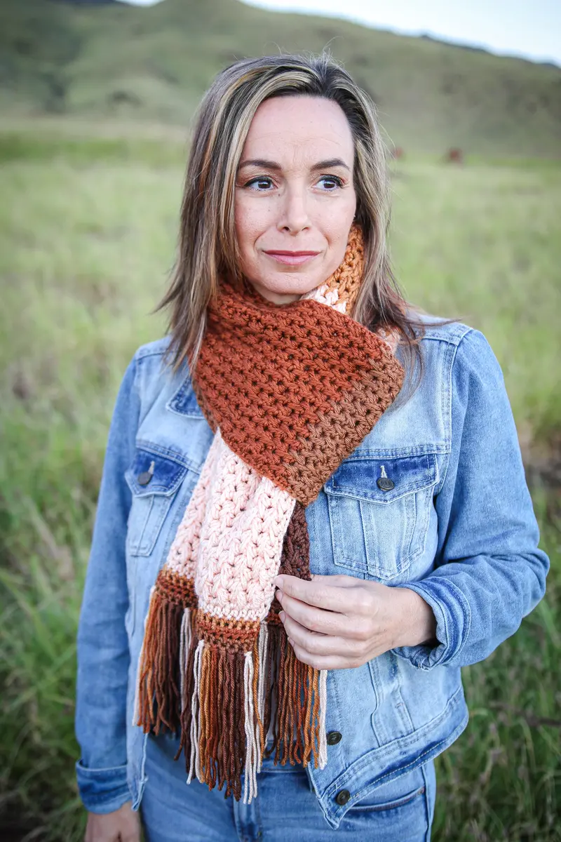 Crochet Kit - Quill Scarf 1