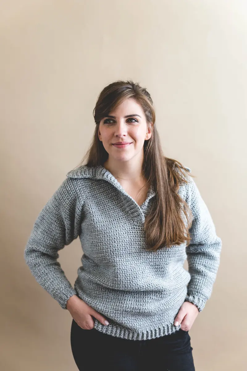 Crochet Kit - Rainier Sweater 1