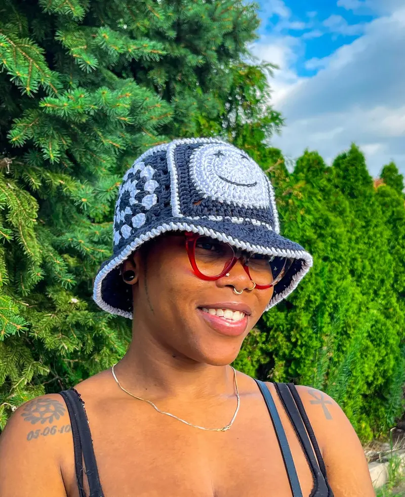 Crochet Kit - Rehoboth Bucket Hat 2