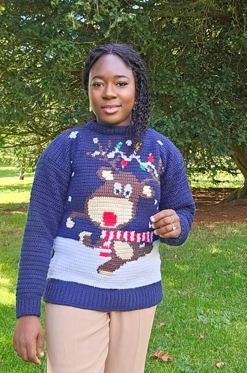 Crochet Kit - Reindeer Sweater 1