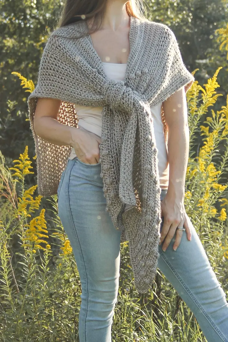 Crochet Kit - Reverie Ruana 1