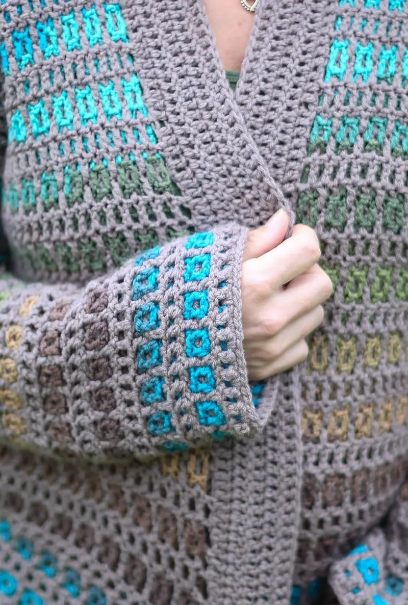 Crochet Kit - Reversible Coat 2