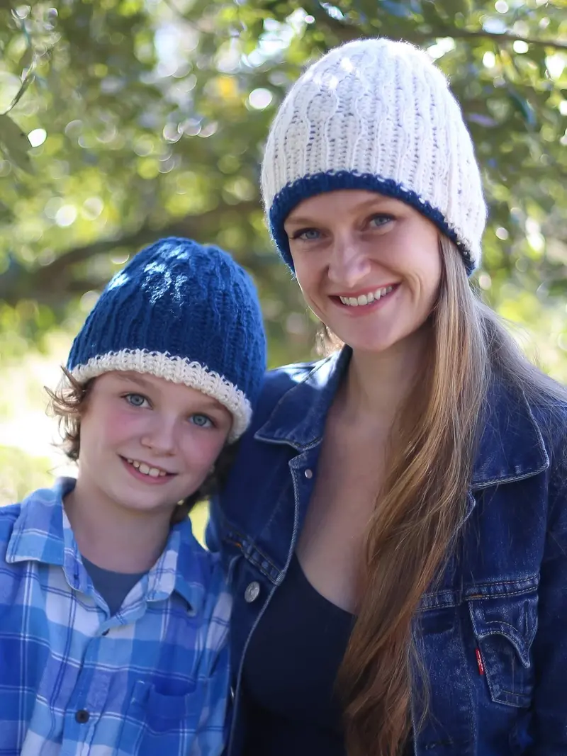 Crochet Kit - Reversible Double Brim Beanie 2